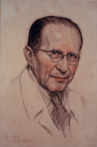 Portrait of Dr. Mautner Terezin Ghetto November 1942